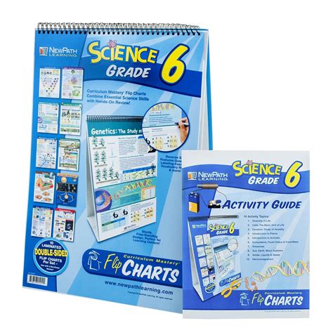 Eisco Science Grade 6, Educational Flip Charts, With Activity Guide ...
