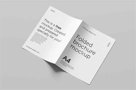 Bifold Brochure Mockup
