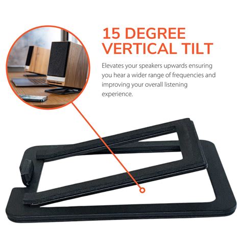 Buy in India Audioengine DS1M Desktop Speaker Stands (Black, Pair ...