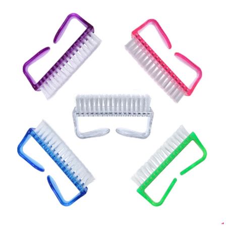 Buy Washing Nail Brushes Soft Remove Dust Nail Art Plastic Cleaning ...