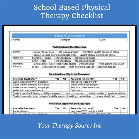 Physical Therapy Course Requirements