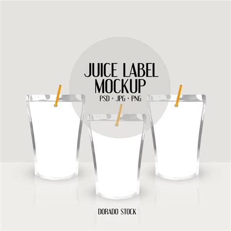 Buy Mockup De Etiqueta De Jugo / PSD + JPG + PNG Incluido Online in ...