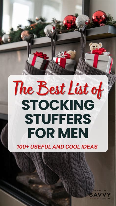 Unique Men’s Stocking Stuffers - Everyday Savvy | Stocking stuffers for ...