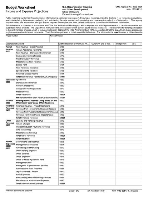 Hud rent calculation worksheet: Fill out & sign online | DocHub ...