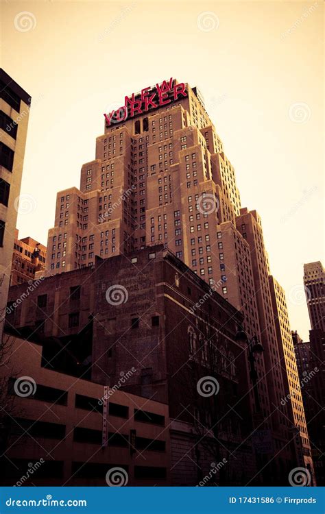 New Yorker Building, New York Editorial Photo - Image of buildings ...