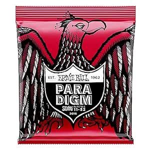 Ernie ball 2016 Paradigm Slinky Electric Guitar Strings 11-52 : Amazon ...