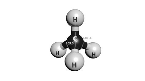 Ch4 3d Structure Methane 3D Models Download 3D Methane Available