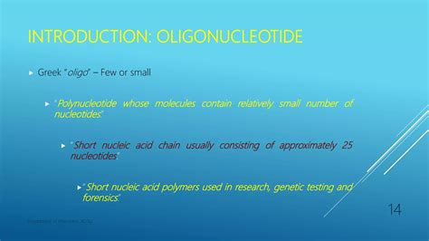 Oligonucleotide | PPTX