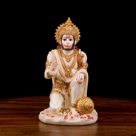 Buy SEVLIYA TRADERS Lord Hanuman Ji Statue Idols for Home Decor Hanuman ...