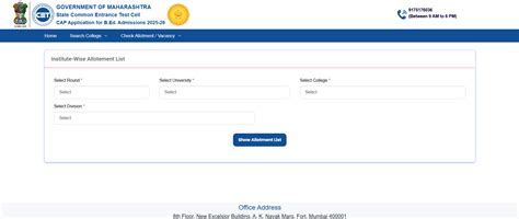 MAH BEd CET 2025 CAP Round 3 Vacant Seats Schedule Released; Check here ...