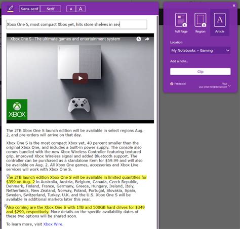 Image result for How to Use OneNote Web Clipper On a PC