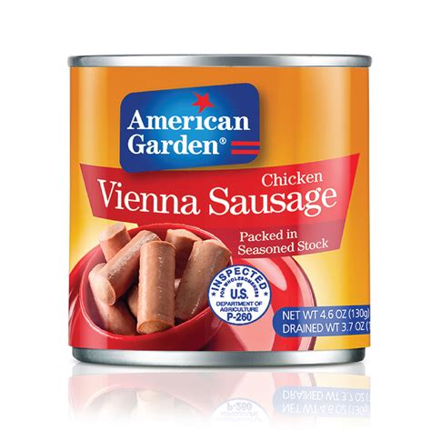 American Garden Chicken Vienna Sausage 130g Online at Best Price ...