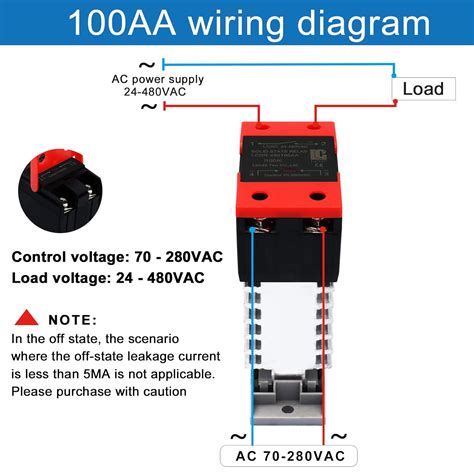 LCLCTC Din Rail Mounted Solid State Relay SSR Single Phase India | Ubuy