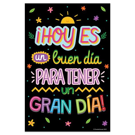 Buy Quarterhouse 12 Large Spanish Motivational Posters, Classroom ...