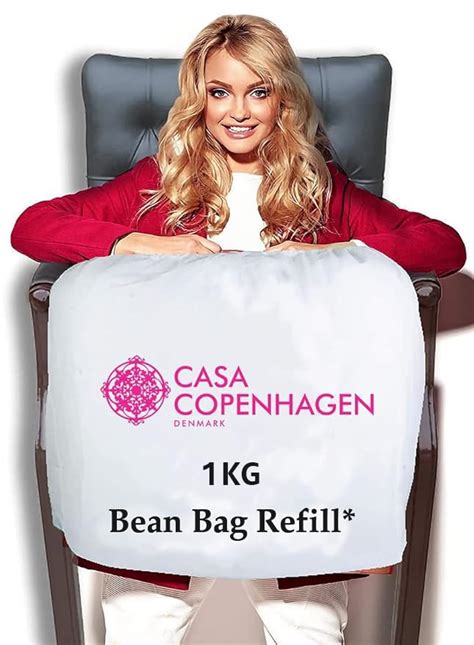 Casa Copenhagen 1 Kg Bean Bag Refill/Filler - White (1 kg Beans - 700 ...