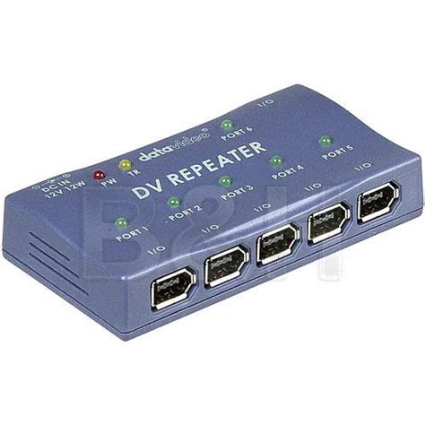 Datavideo VP-332 DV Repeater (One Input to 5 Output 6 Port IEEE1394 ...