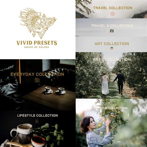 Jual Vivid Presets Collections Preset Lightroom Pack Bundle Android PC ...