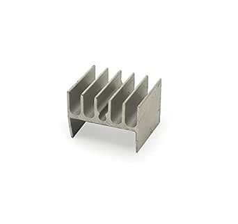 ILT Retail - (PACK OF 10) Silver Tone Aluminium Radiator Heatsink ...