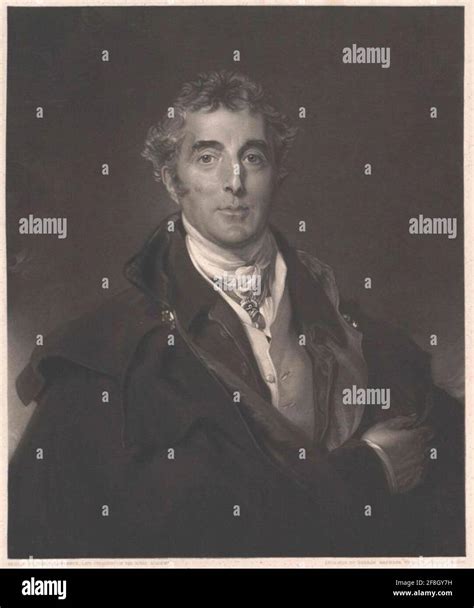 Wellington, Arthur Wellesley Duke of Stock Photo - Alamy