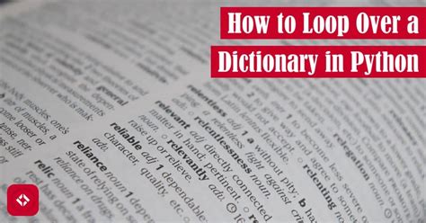 Image result for Python Dictionary Loop