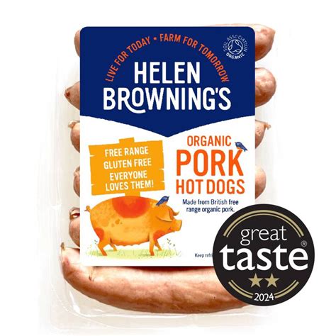 Organic Hot Dogs - Buy online - Helen Browning’s Shop