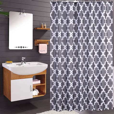 Curtain Shower Length at Shirley Levy blog - length of shower curtains
