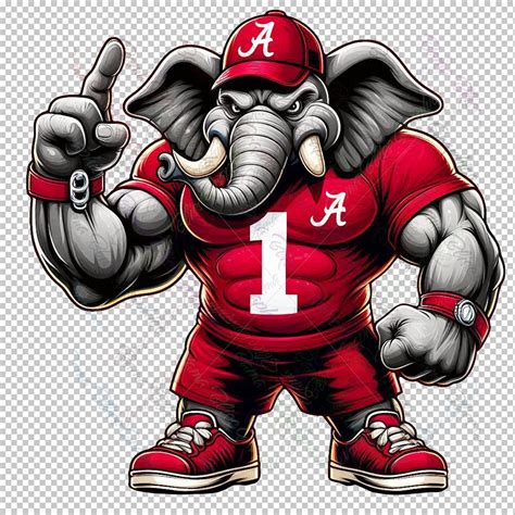 Crimson Roll Tide Bama Printable PNG for Sublimation Shirts Stickers ...