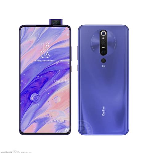 Il design di Redmi K30 Pro svelato da un render dal sapore ufficiale