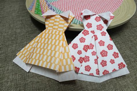 Image result for Origami Dress Tutorial