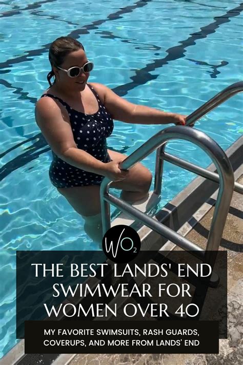 My Favorite Lands' End Swimwear as a Size 14 Over 40