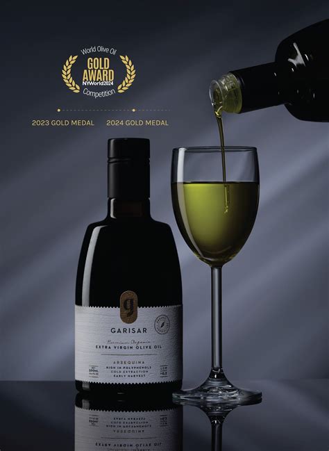 Buy High Polyphenol Olive Oil: Garisar Extra Virgin Olive Oil