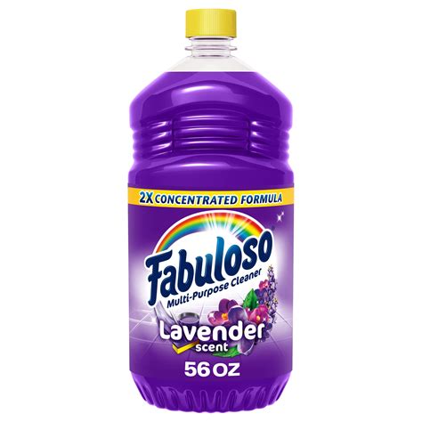Fabuloso 2x Concentrated Lavender Scented Liquid Multi-Purpose Cleaner ...