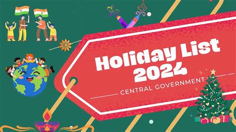 Central Government Holiday List 2024