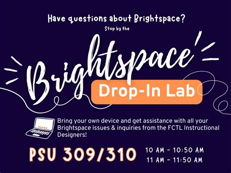 Showcase Spotlight Series - Brightspace Drop-In - What's Happening at FCTL