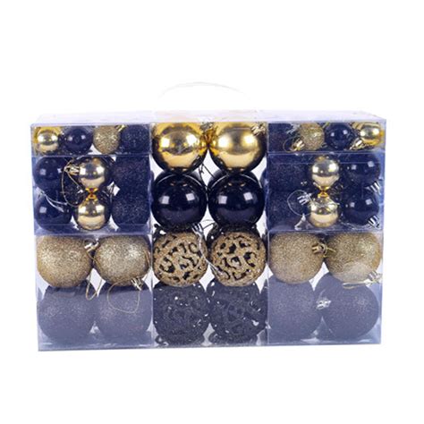 100 Pieces Christmas Balls Ornaments Christmas Baubles Bulk Pendant ...