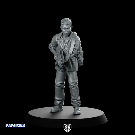 Scavenger Leader Post-Apocalyptic Survivor Sci-Fi | We Print Miniatures