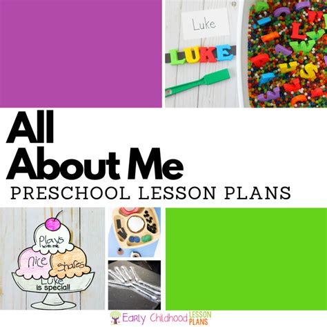 All About Me Ideas and Activities for Preschool - Preschool Inspirations