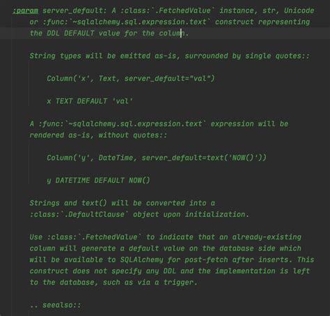 SQLAlchemy Default Values 的图像结果