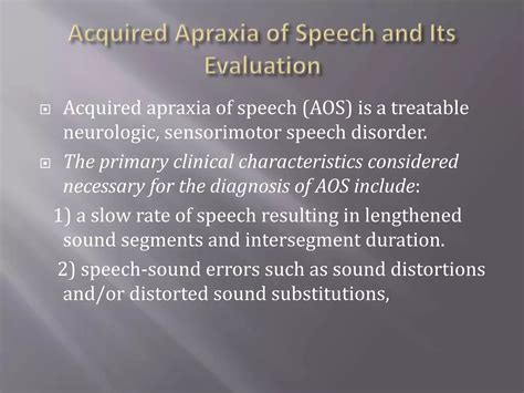 Apraxia, aphasia assessment and their management | PPTX