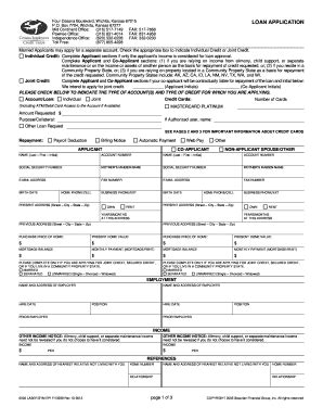 Fillable Online Credit Card Application - Cessna Employees Credit Union ...