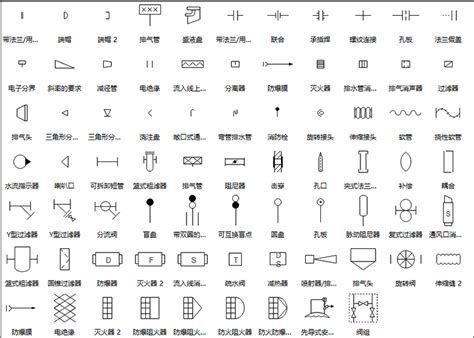 平面图纸符号,建筑图纸54种符号,建筑图纸符号大全解释_大山谷图库