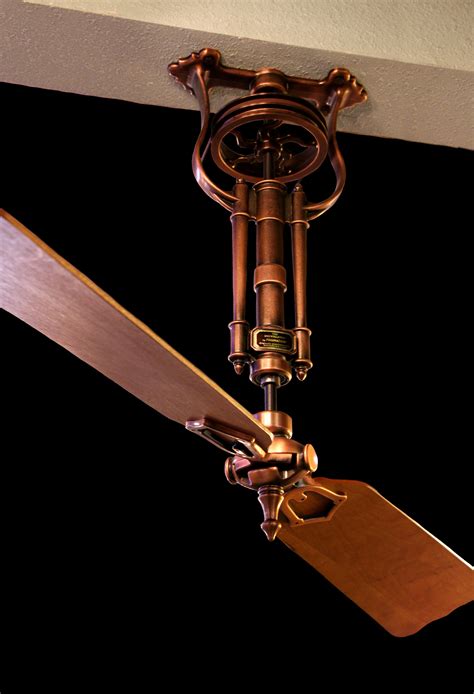 The Brewmaster Belt-Driven Ceiling Fan from LIGHT | Belt driven ceiling ...