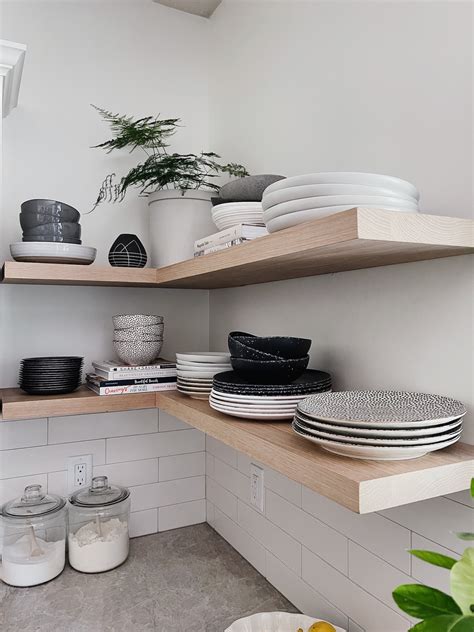 Floating Shelves Kitchen
