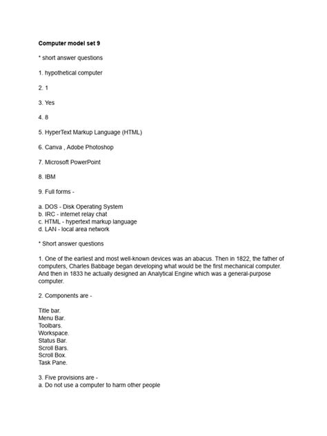 Image result for Computer Full Form for Working Model