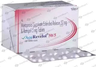 ACE REVELOL 50/5MG TABLET 10'S : View Price, Combination and ...