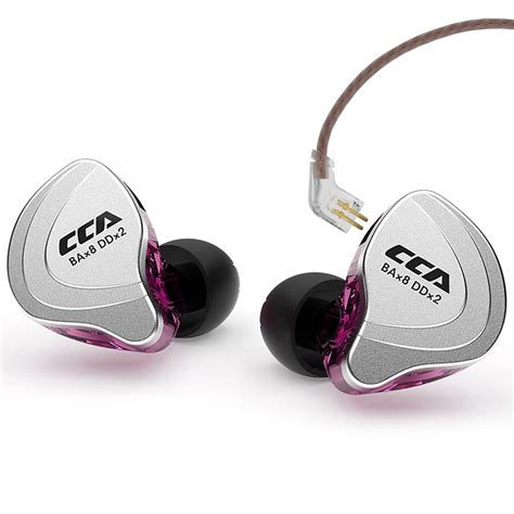 CCA C10 in Ear Monitor Headphone 10 Hybrid Drivers Wired Earbud 4BA 1DD ...