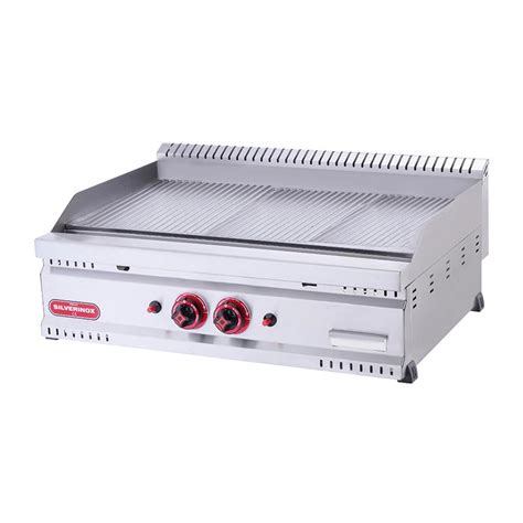 SilverInox PG-60-T 600 Series Full Corrugated Grill, 60x60 см, LPG Цена
