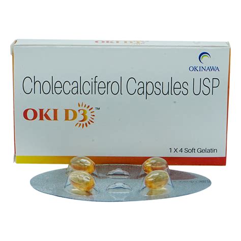 Oki D3 60K Capsule | Uses, Side Effects, Price | Apollo Pharmacy
