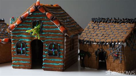 Haunted gingerbread house is as fun to make as it is to eat