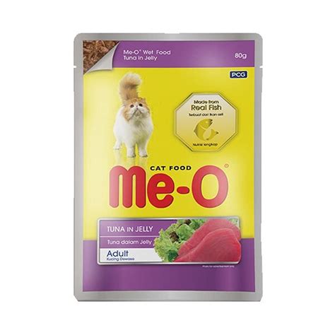 MEO Tuna in Jelly Adult CAT Pouch : Amazon.in: Pet Supplies